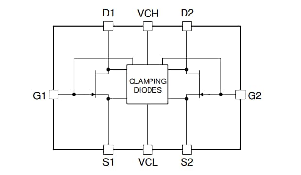 Schaltplan - Texas Instruments JFE2140 n-Kanal-JFET